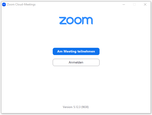 am meeting teilnehmen zoom