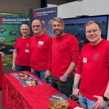 Die DCG auf der AquaEXPO XXL 2026 mit ihrem Info-Stand